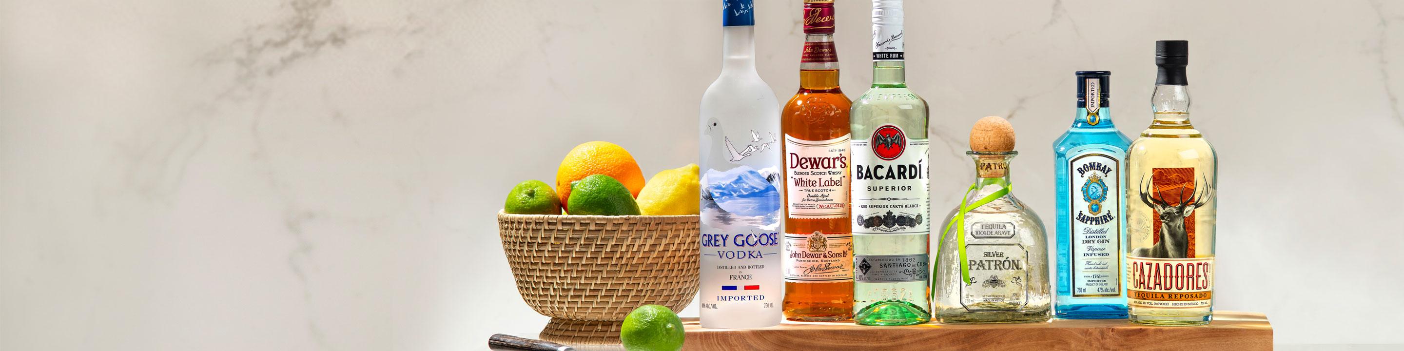 Founded in 1944, Bacardi is the largest privately-held spirits company in the world. Stock up on favorites like Patrón Tequila, Grey Goose Vodka, and Bombay Sapphire, delivered right to your door with Minibar Delivery.
