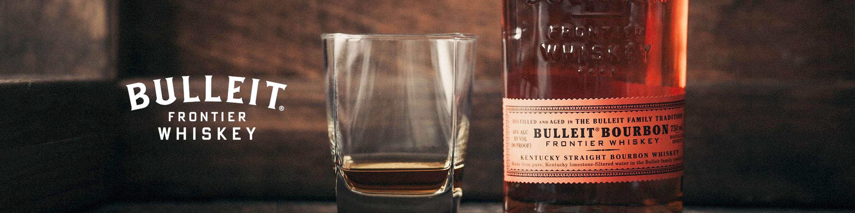 To this day, Bulleit™ Bourbon is distilled and aged in the Bulleit family tradition. High rye content gives it a bold, spicy character with a distinctively smooth, clean finish. Our aging philosophy is simple: we wait until our bourbon is ready.  Buy Bulleit online now from your nearby liquor store via Minibar Delivery.
