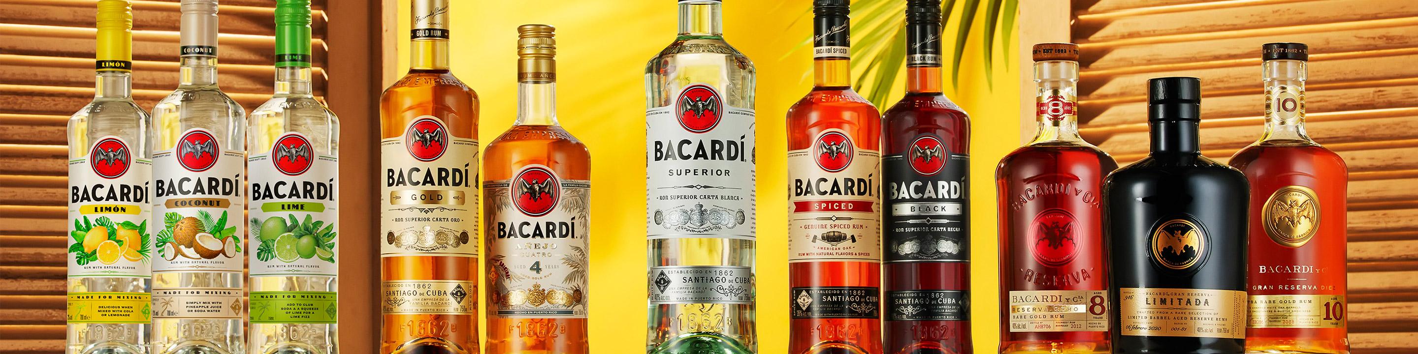 Founded by Don Facundo Bacardí in 1862, Bacardí is the world’s most awarded rum. From a selection of lighter rums that continue to inspire classic refreshing cocktails like the Mojito and the Daiquiri, to dark and complex true aged rums and rare private reserves, we have a rum for your favorite cocktail or neat sipping experience. Whatever the drinking occasion, Bacardí invites the world to #DOWHATMOVESYOU.