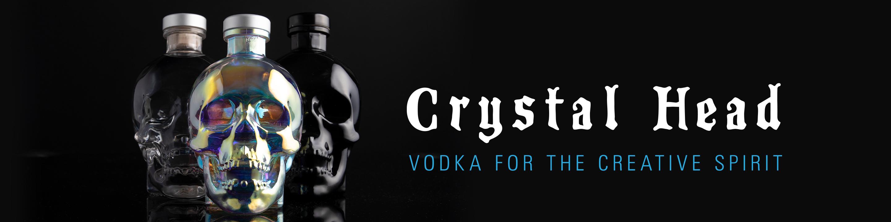 Creativity is at the heart of everything we do. It is why we craft the purest, smoothest vodka with one of a kind packaging and imaginative thinking. Crystal Head uses only the highest-quality ingredients to create unique expressions of ultra-premium vodka that are completely additive-free. We do it for all the creative spirits who think differently—to inspire them in their creative pursuits and to bring out their creativity, without compromise.