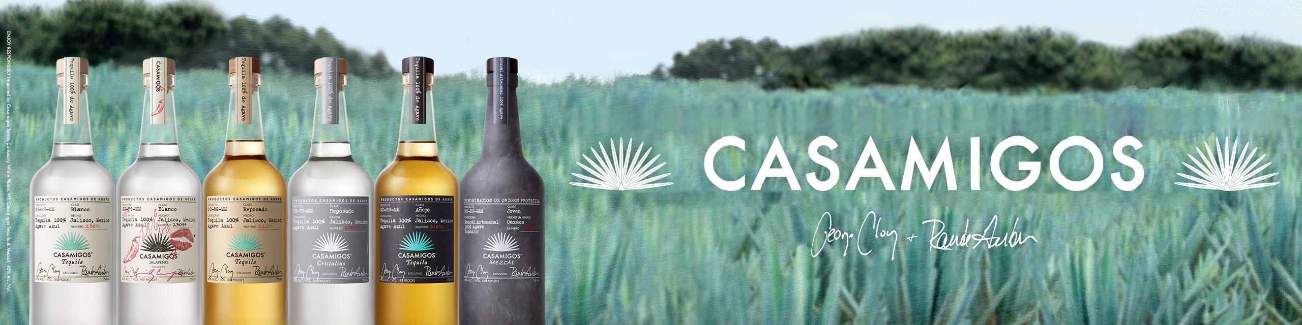 Discover the Casamigos tequila and mezcal collection. Choose from a variety of customer favorites including Casamigos Blanco,  Reposado, Cristalino and Añejo.