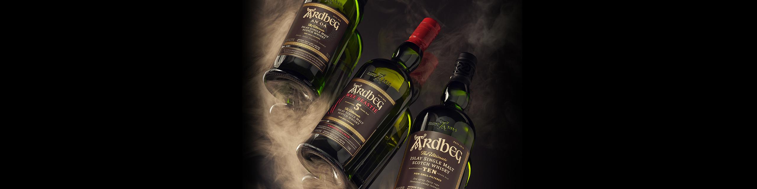 The Ardbeg distillery has been producing whisky on the remote, windswpet Scottish island of Islay for more than two centuries. Here, soft water and extensive peat bogs provide for the creation of a smoky single-malt whisky that has achieved cult status among connoisseurs.