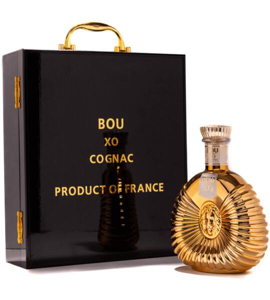 Bou Cognac XO France Gft Pack W 2 Glasses