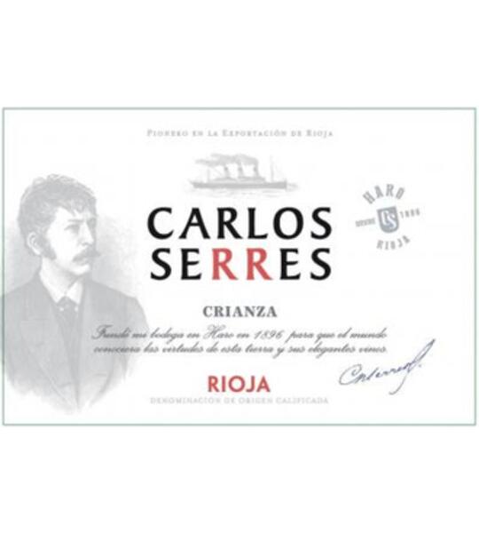 Carlos Serres Rioja Crianza 2012