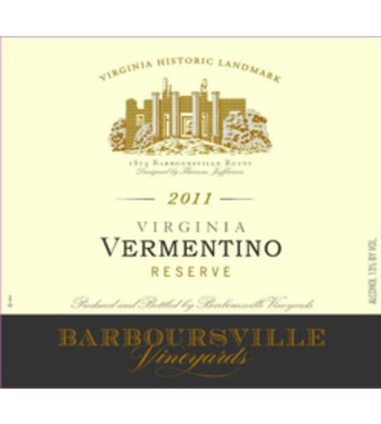 Barboursville Vineyards Vermentino