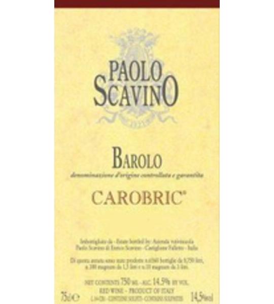 Paolo Scavino Barolo Carobric