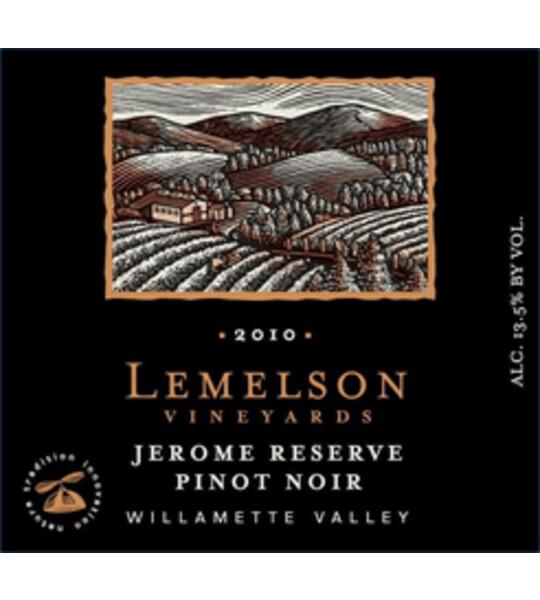 Lemelson Vineyards Pinot Noir Jerome Reserve 2013