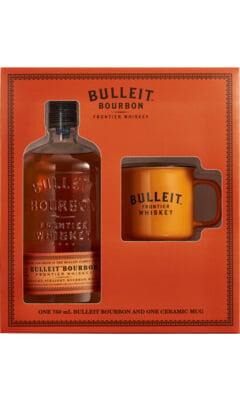 image-Bulleit Bourbon Whiskey with One Branded Ceramic Mug