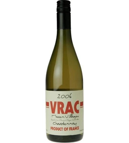 VRAC Mâcon Villages Chardonnay