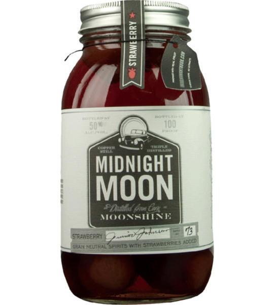 Midnight Moon Junior Johnson's Strawberry Moonshine