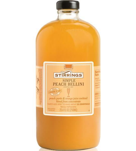 Stirrings Peach Bellini
