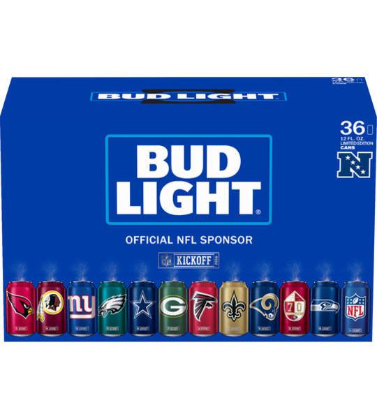 2017 Bud Light NFL Team Cans Limited Edition Variety Pack