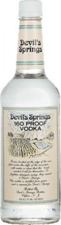 Devil's Springs Vodka 160 proof
