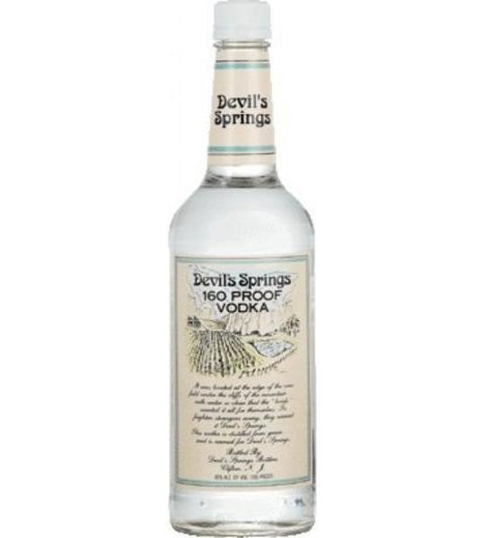 Devil's Springs Vodka 160 proof
