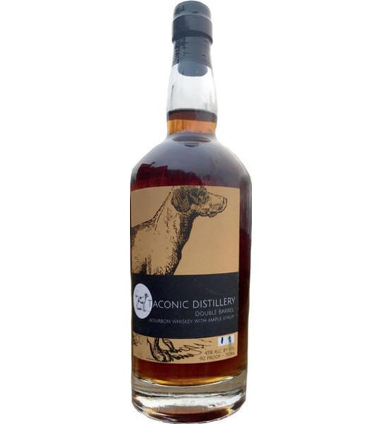 Taconic Distillery Double Barrel Bourbon Whiskey with Maple Syrup