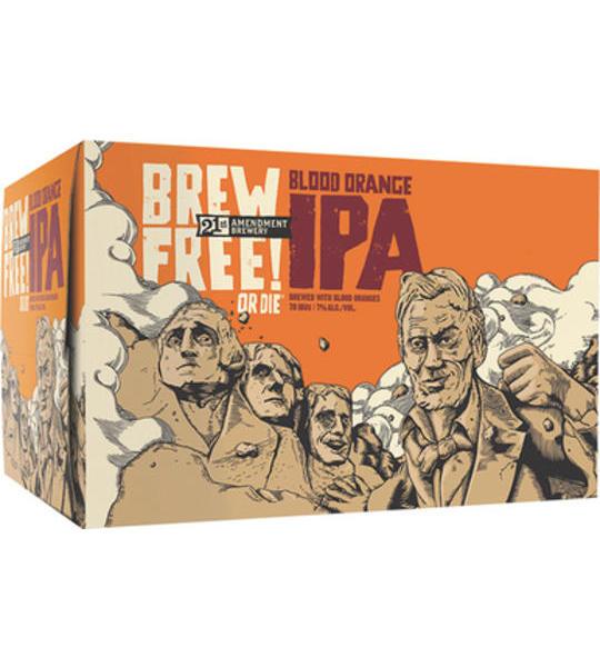 21st Amendment Brew Free Or Die Blood Orange IPA