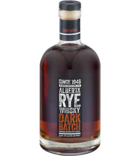 Alberta Dark Batch Canadian Blended Rye Whisky