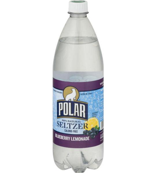 Polar Seltzer Water Blueberry Lemonade