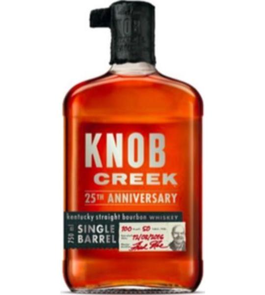 Knob Creek 25th Anniversary Bourbon Whiskey