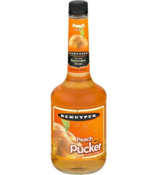 Dekuyper Peach Pucker Schnapps Liqueur