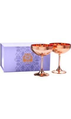 image-Absolut Elyx Copper Cocktail Coupe Gift Set