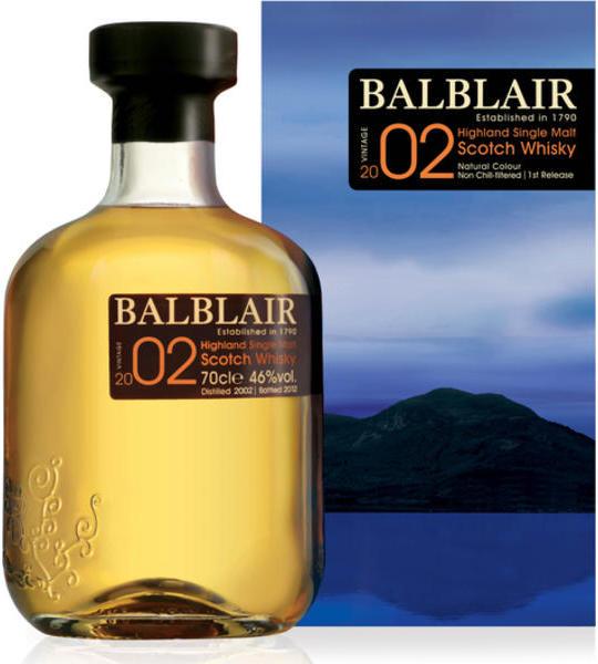 Balblair Highland Single Malt 2002