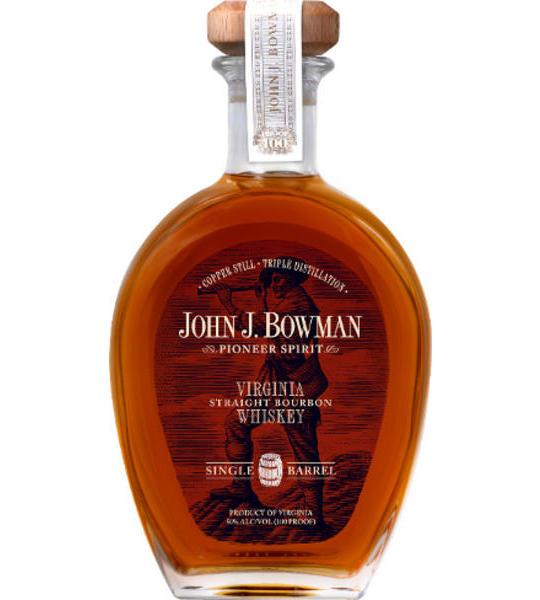 John J Bowman Pioneer Spirit Virginia Straight Bourbon Whiskey