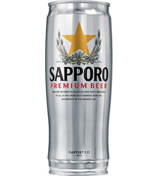 Sapporo Silver Draft Beer