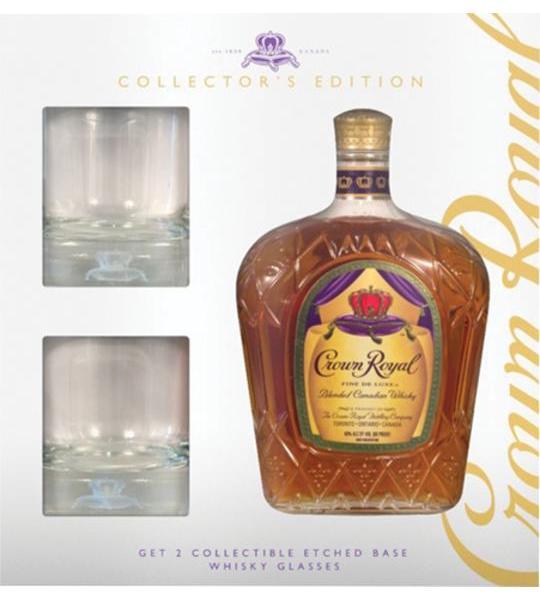 Crown Royal Fine De Luxe Blended Canadian Whisky Gift Set
