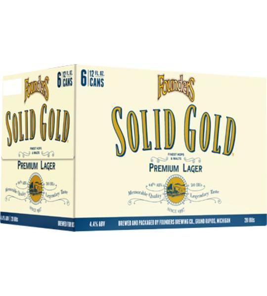 Founders Brewing Solid Gold Premium Lager