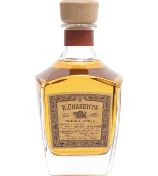 E. Cuarenta Añejo Tequila