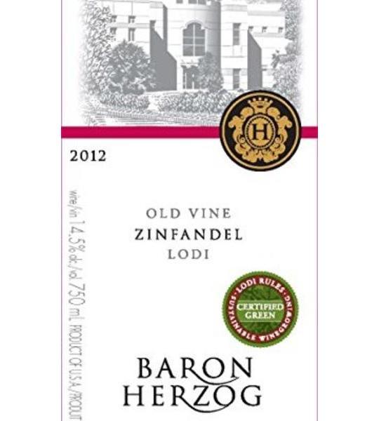 Baron Herzog Zinfandel Old Vine 2012