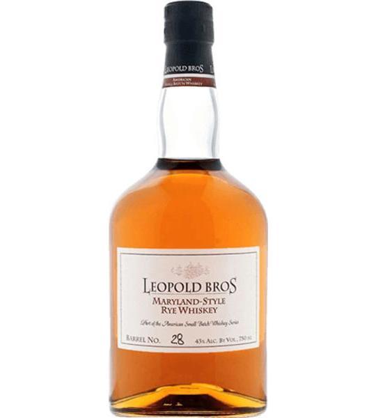 Leopold Maryland Rye Whiskey Bottle