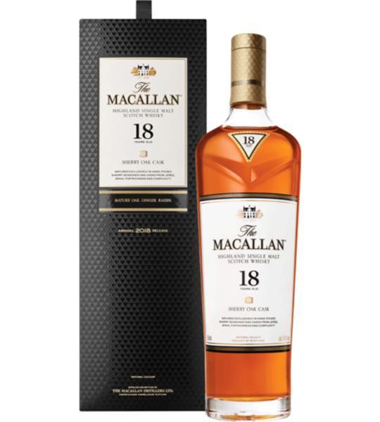 The Macallan Sherry Oak 18 Years Old