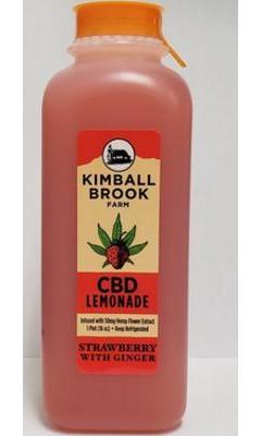 image-Kimball Brook Farm CBD Strawberry Ginger Lemonade