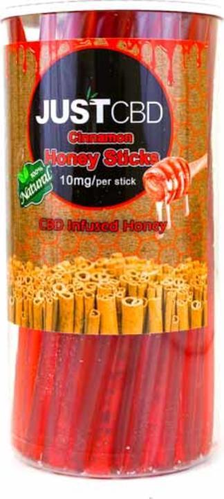 Just Cbd Cbd Infused Cinnamon Honey Sticks