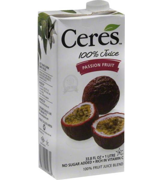 Ceres Passion Fruit Juice