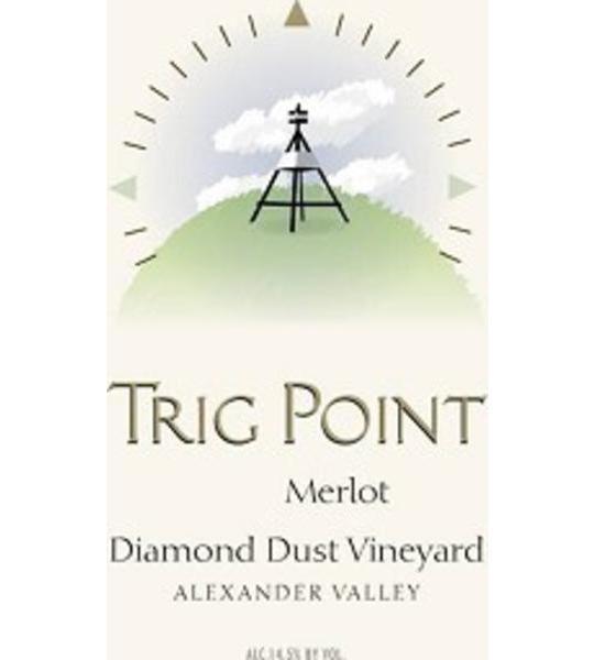 Trig Point Merlot Diamond Dust Vineyard 2012