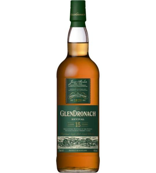 The Glendronach Revival Aged 15 Years Single Malt Scotch Whisky