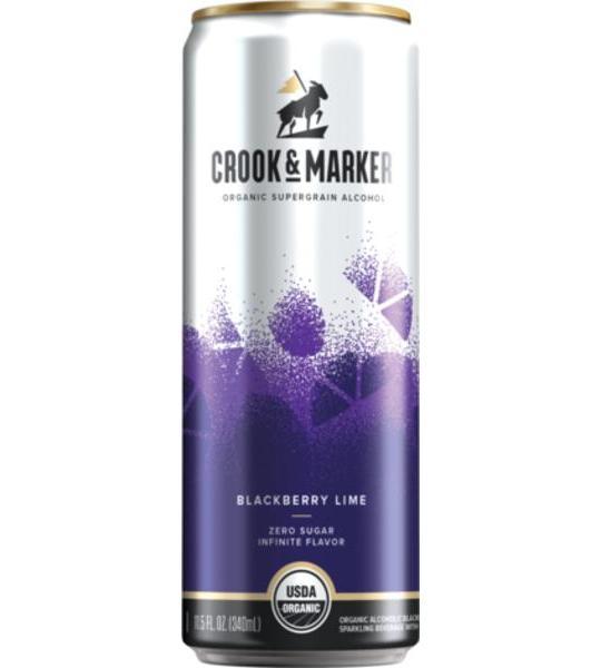 Crook & Marker Spiked Sparkling Blackberry Lime