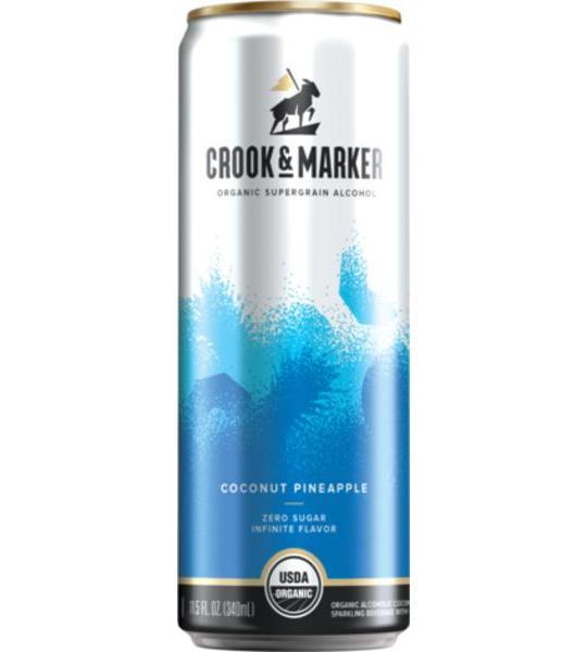 Crook & Marker Spiked Sparkling Coconut Pineapple