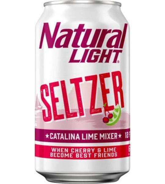 Natural Light Seltzer Catalina Lime Mixer