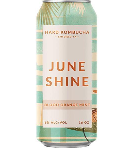 Juneshine Hard Kombucha Blood Orange Mint