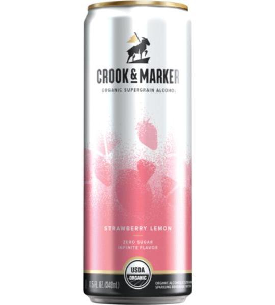 Crook & Marker Sparkling Strawberry Lemon