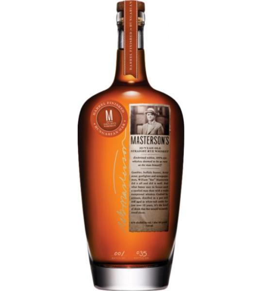 Masterson's 10 Year Old Hungarian Oak Straight Rye Whiskey