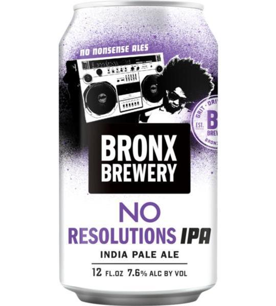 Bronx Brewery No Resolutions IPA