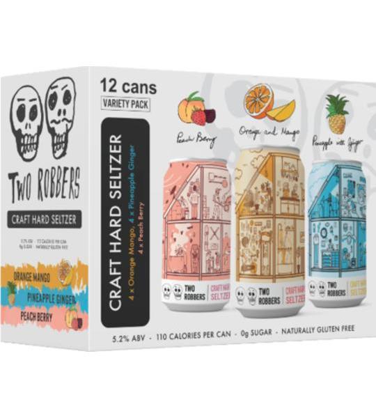 Two Robbers Craft Hard Seltzer Variety
