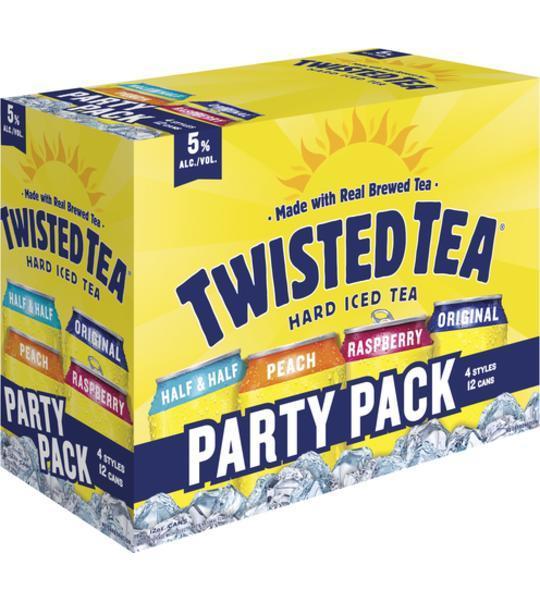 Twisted Tea Variety Party Pack Hard Iced Tea