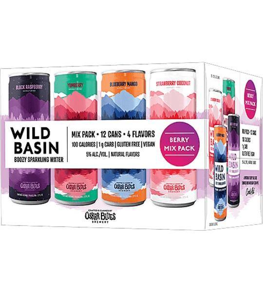 Wild Basin Boozy Sparkling Water Berry Mixed Pack