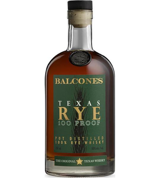 Balcones Rye Whiskey 100 Proof